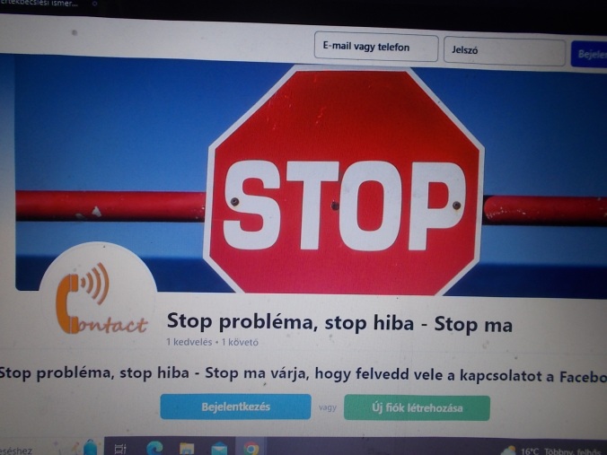 Stop hiba!